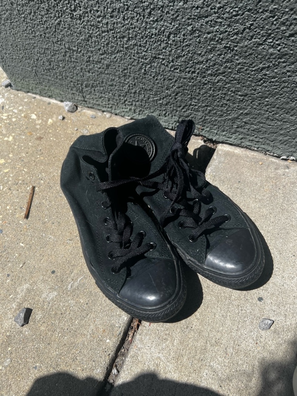 Converse Men’s All-Black Low-Top Sneakers